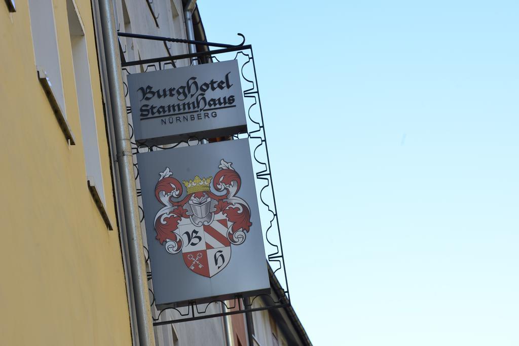 Burghotel Stammhaus Nürnberg Exterior foto